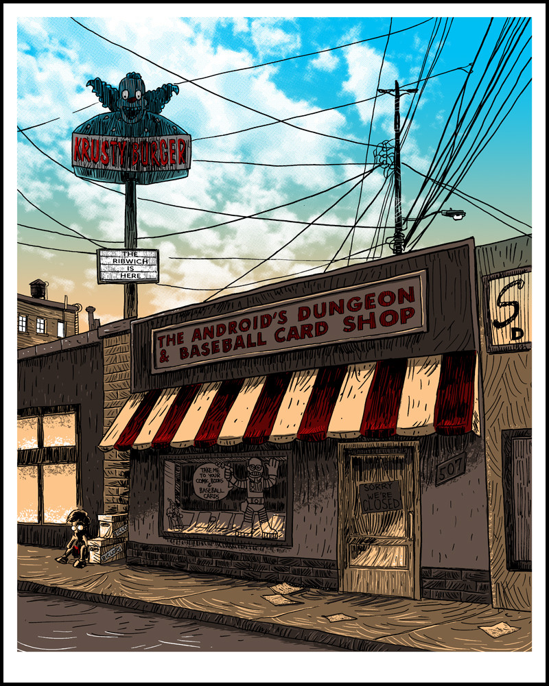 Illustration for article titled Quiet illustrations of Serenity and Planet Express Headquarters will fill you with nostalgia for places that don't exist